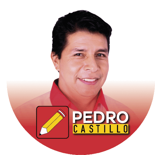 Pedro Castillo Peru Libre Sticker - Pedro Castillo Peru Libre Peru Stickers