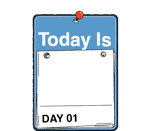 Today Is Calendar Sticker - Today Is Calendar 10days From The Time Of Infection To Get Monoclonal Antibodies Stickers