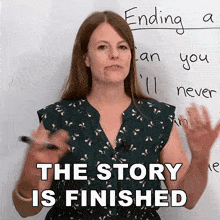The Story Is Finished Emma GIF