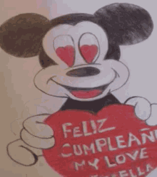 Happy Birthday Card GIF - Happy Birthday Card Mickey Mouse GIFs