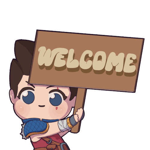 Emote Welcome Sticker - Emote Welcome Antonio - Discover & Share GIFs