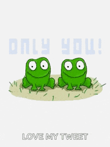 Onlyyou Frogs GIF - Onlyyou Frogs Kiss GIFs