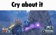 Cry Cry About It GIF - Cry Cry About It Garden Warfare GIFs