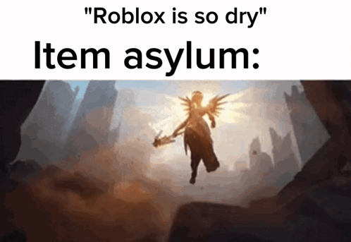 roblox item asylum (note i can't chat for 6 hours) - Imgflip