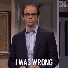 I Was Wrong Saturday Night Live GIF - I Was Wrong Saturday Night Live I Was Incorrect GIFs