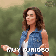 Muy Furioso Lara Alvarez GIF - Muy Furioso Lara Alvarez Pesadilla En El Paraiso GIFs