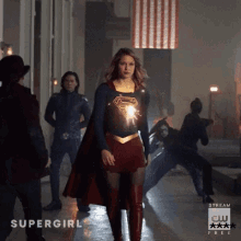 supergirl melissa benoist bullet proof fight scene
