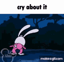Brandy And Mr Whiskers Cry About It GIF - Brandy And Mr Whiskers Cry About It Meme GIFs