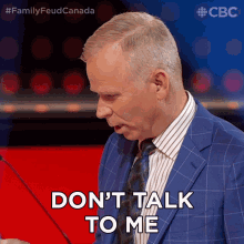 Dont Talk To Me Gerry Dee GIF - Dont Talk To Me Gerry Dee Family Feud Canada GIFs