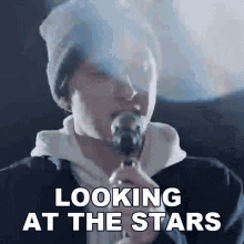 Looking At The Stars State Champs GIF - Looking At The Stars State Champs Derek Discanio GIFs