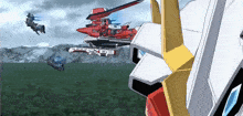 Rising Freedom Gundam Gelgoog Menace GIF - Rising Freedom Gundam Gelgoog Menace Gyan Strom GIFs