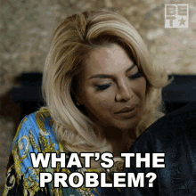 What The Problem Consuela Zuniga GIF - What The Problem Consuela Zuniga The Family Business GIFs