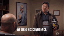 We Liked His Confidence Impressed GIF - We Liked His Confidence Impressed Be Impressed With GIFs
