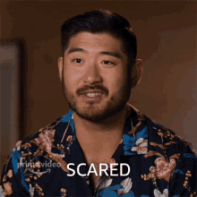 Scared Vince GIF - Scared Vince The One That Got Away GIFs