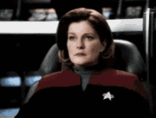 Eyeroll Star Trek GIF - Eyeroll Star Trek Janeway GIFs