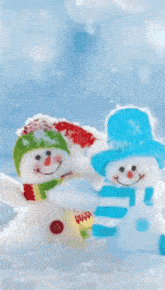 Good Morning Gif Snowman GIF - Good Morning Gif Snowman Winter GIFs