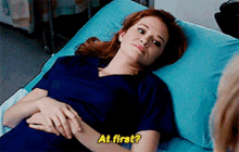Greys Anatomy April Kepner GIF - Greys Anatomy April Kepner At First GIFs