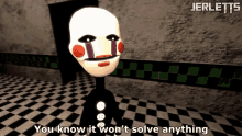 You Know It Wont Solve Anything The Puppet GIF