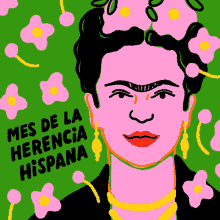 Frida Kahlo Frida GIF - Frida Kahlo Frida Mes De La Herencia Hispana GIFs