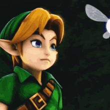 Young Link Fly GIF - Young Link Fly Cute GIFs
