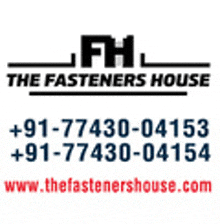 a logo for the fasteners house with a phone number and website
