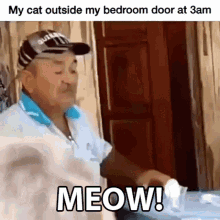 Meow My Cat Outside My Bedroom Door At3am GIF - Meow My Cat Outside My Bedroom Door At3am My Cat At3am GIFs