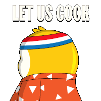Lets Go Cooking Sticker - Lets Go Cooking Hype Stickers