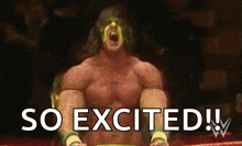 Excited Wrestler GIF - Excited Wrestler GIFs