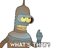 What'S That Bender Sticker - What'S That Bender Futurama Stickers