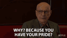 Why Because You Have Your Pride GIF - Why Because You Have Your Pride Ego GIFs