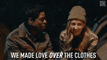 Saturday Night Live Made Love Over The Clothes GIF - Saturday Night Live Made Love Over The Clothes Snl GIFs