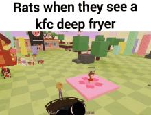 rats when they see a kfc deep fryer rats when rats when they