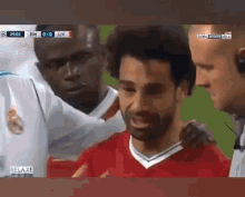 إصابة محمد صلاح راموس ياللهوي ليفربول ريال مدريد GIF