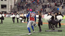 montreal alouettes drew ray dancing dance alouettes