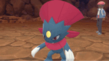 Weavile Looks At Claws GIF - Weavile Looks At Claws Waiting GIFs
