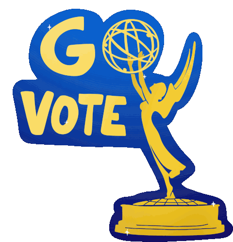 Emmy Award Sticker - Emmy Award Go Vote Stickers