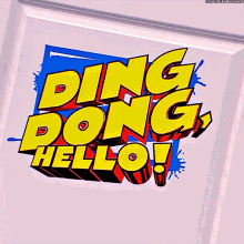 Bayley Ding Dong Hello Show GIF - Bayley Ding Dong Hello Show Door GIFs
