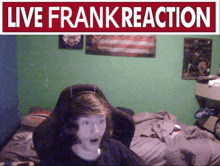 Frank Reaction GIF - Frank Reaction Live GIFs