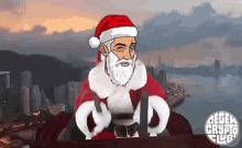 Santa Christmas GIF - Santa Christmas Degen GIFs