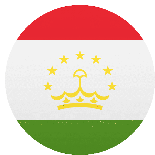 Tajikistan Flags Sticker