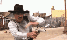 On Fire Cowboy GIF - On Fire Cowboy Shooting GIFs