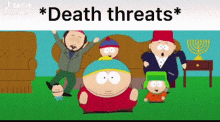 Death Threats South Park GIF