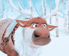 Sven Frozen GIF - Sven Frozen Eyebrow Raise GIFs