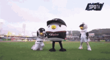 funny bird hanwha eagles soori kbo baseball mascot