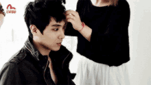 Lee Joon Fix Hair GIF - Lee Joon Fix Hair GIFs