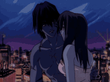 Anime Kissing In Bed GIFs | Tenor