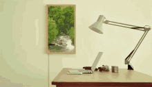 自然　パソコン GIF - Desk Lamp Paint GIFs