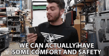 We Can Actually Have Some Comfort And Safety Comfort GIF - We Can Actually Have Some Comfort And Safety Comfort Safety GIFs
