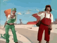 Dancing Mario GIF - Dancing Mario Luigi GIFs