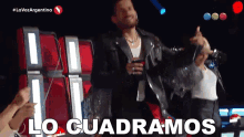 Lo Cuadramos Mau Y Ricky GIF - Lo Cuadramos Mau Y Ricky La Voz Argentina GIFs